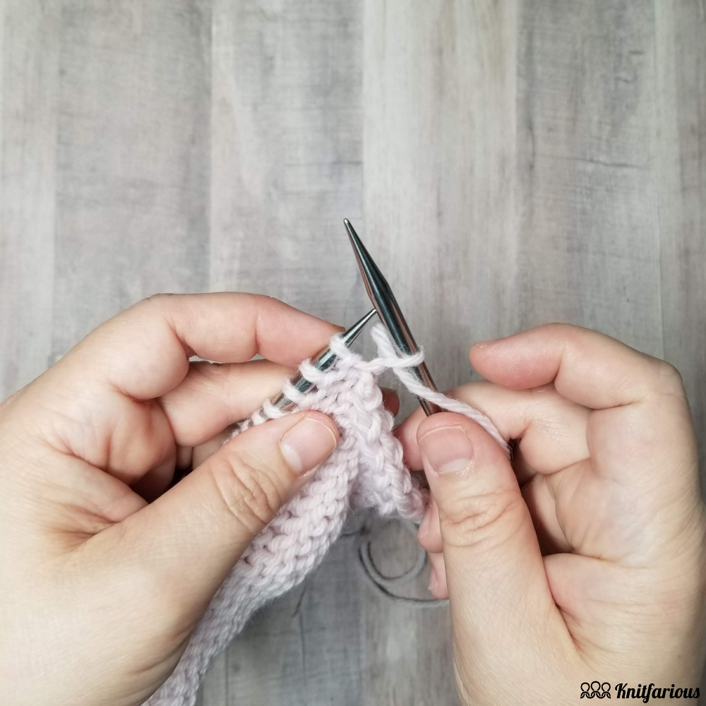 after you insert your needle through the ktbl stitch, move it to your right needle and pull the stitch free to undo it